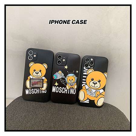 アイホン12 mini/12Pro 保護ケース ソフト moschino