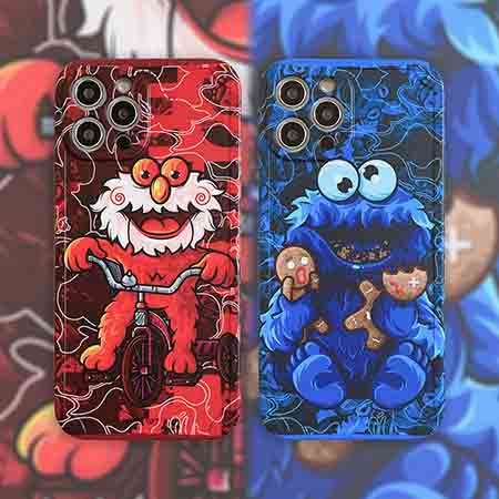 iphone12pro/12mini 2色 ケース kaws