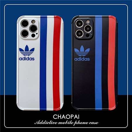 アディダスアイフォン 12 Mini携帯ケースカップル風 綺麗 アイフォン 12プロマックス 保護ケース Adidas Iphone 11promax 11pro 11 2色 カバー Iphone Xr スマホケース アディダス ロゴ付き アイホンxsmaxブランド字母プリント Adidas保護ケース