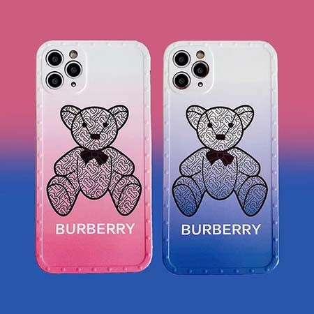 iphone12/12miniソフトカバーBurberry