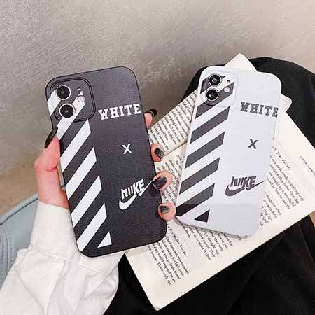 シリコン アイフォーン13pro 携帯ケース Nike Nike Iphone 12 Mini ケース ロゴ付き アイフォン 12 プロマックス オシャレ 保護ケース オフホワイト ナイキ スマホケース Iphone 11 11pro 11promax アイホンxr Offwhiteカバー白黒