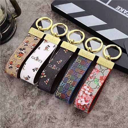 キーホルダー ロゴ付き Gucci