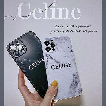 光沢感 iphone8/8 プラス celine ケース