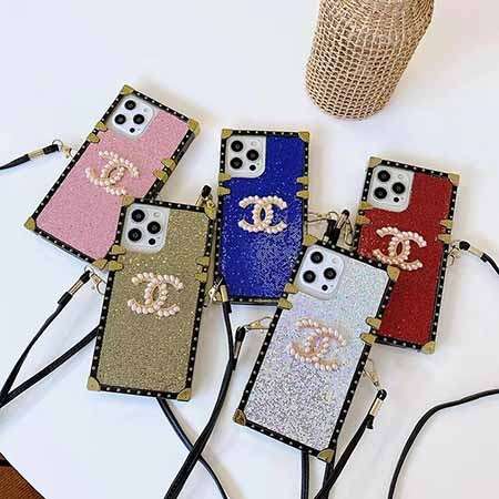 アイフォーン11プロマックス携帯ケースストラップchanel