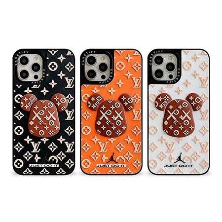 動物柄 lv アイホン14pro シリコン カバー