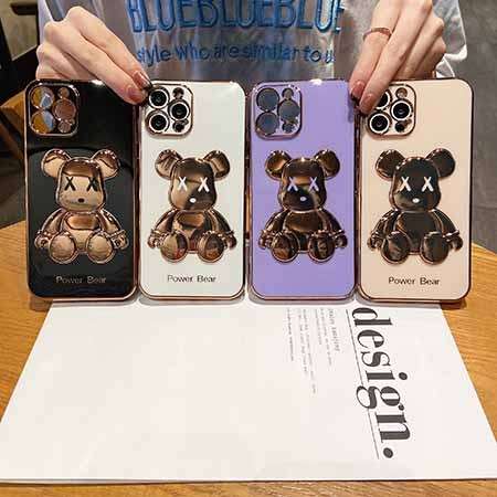 全面保護 iphoneX スマホケース Bearbrick