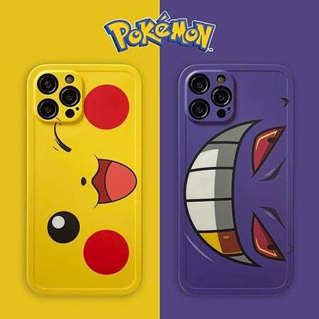 ロゴ付き アイホン13mini/13pro Pikachu ケース