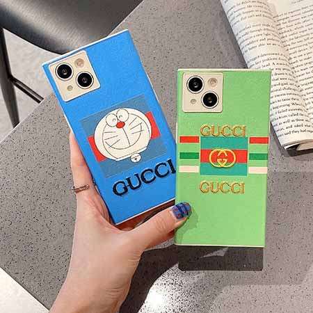 ロゴ付き アイフォーン13/13 mini ケース gucci