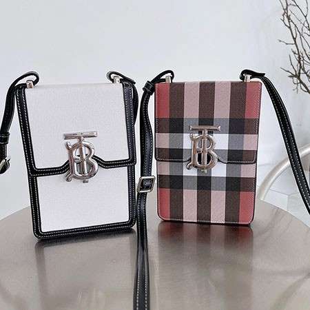 iPhone XS Burberry ケース チェック柄