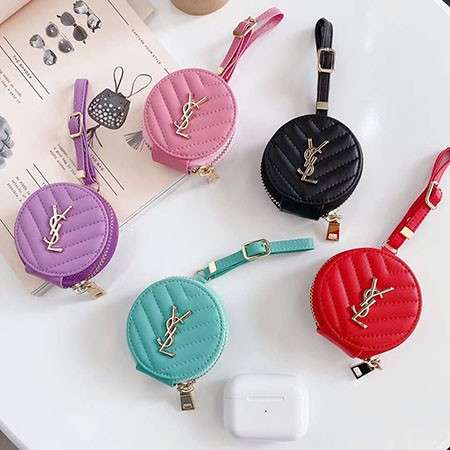 ysl Airpods Proケース ストラップ付き ラグジュアリー