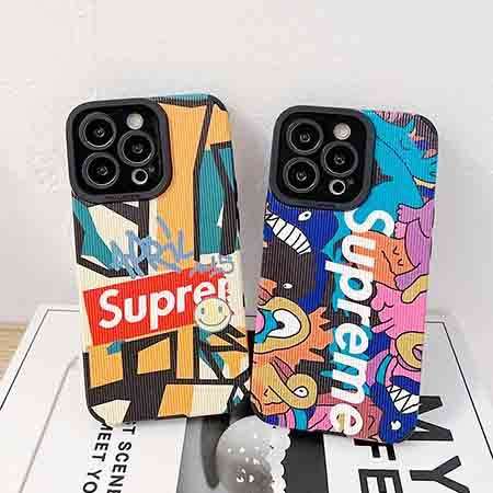 Supremeiphone14maxスマホケースアニメ