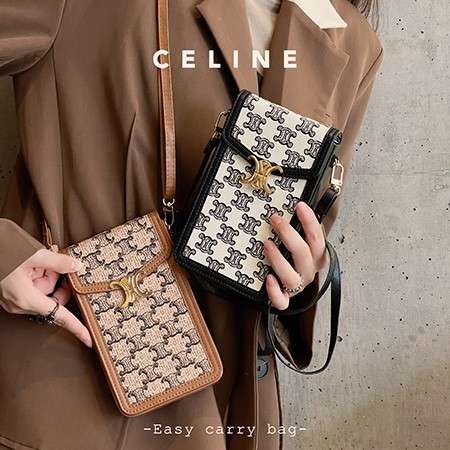 Celine ショルダーバッグ型   iphone14pro max スマホケース