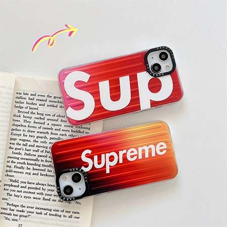 supreme アイフォン 14plus レーザー 保護ケース