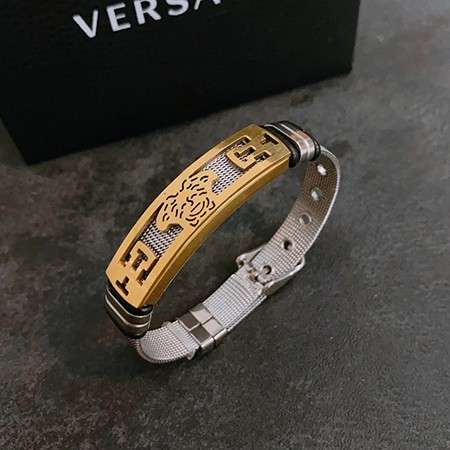 ブレスレット 大きいリング versace