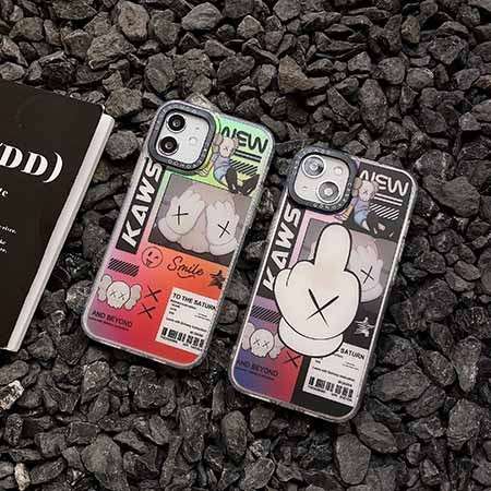 ブランド字母プリント iphone14max スマホケース kaws