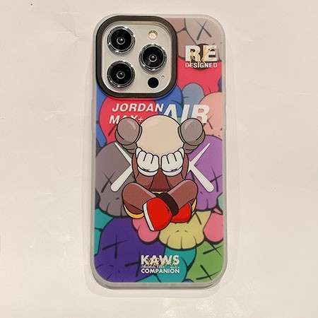 iPhone 14max kaws ブランド字母プリント ケース