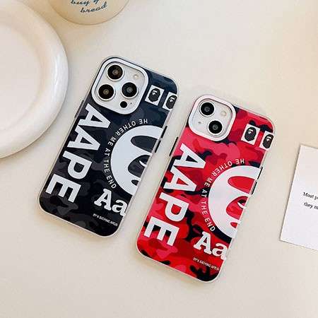 Aape iphone14 プロマックス耐衝撃性携帯ケース