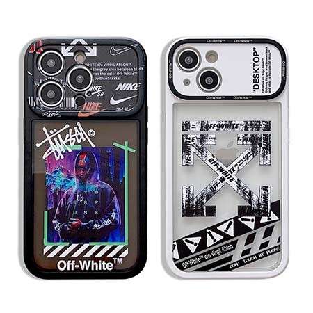 アイフォン 14 max携帯ケースOff Whiteロゴ付き