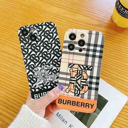 ロゴ付きアイフォーン14pro maxスマホケースBurberry