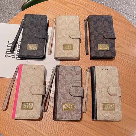 Galaxys23 plus 財布付き スマホケース coach