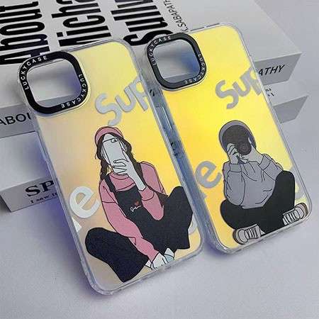 レーザー アイホン 15 プロ スマホケース supreme