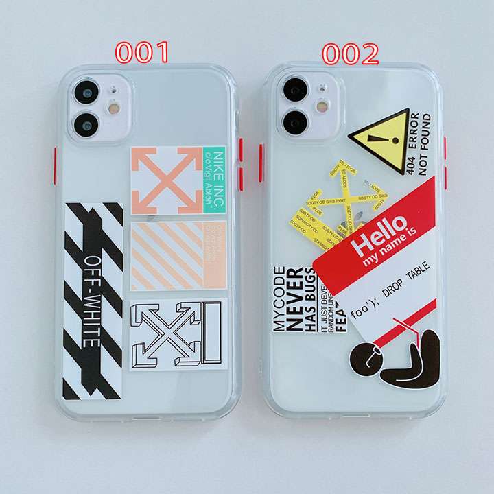 Off White アイフォン 13 Pro 保護ケース 面白い OffWhite iPhone 12mini Off White iPhone  12Promax カバー 透明 Off White アイホン11Pro/11Promax/11 保護ケース 売れ筋 欧米風保護ケースOffWhite  アイフォン xs max