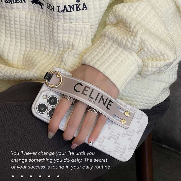 ロゴ付きアイフォーン13カバーceline