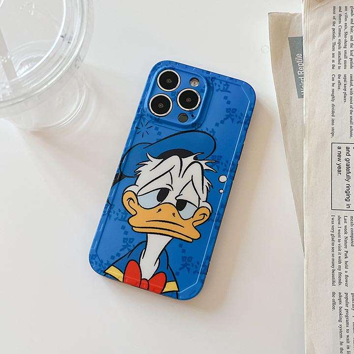 光沢感 携帯ケース Disney iPhone 12